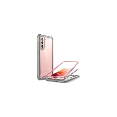 I Blason Galaxy S21 Ares Clear Rugged Case-pink (S21ARESPINK)