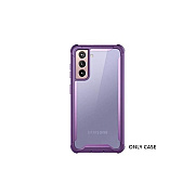 I Blason Galaxy S21 Ares Clear Rugged Case-purple (S21ARESPUR)