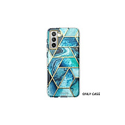 I Blason Galaxy S21 Cosmo Case-ocean Blue (S21COSMOCE)