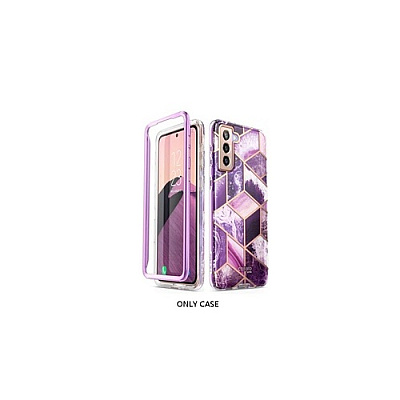 I Blason Galaxy S21 Cosmo Case-marble Purple (S21COSMPUR)
