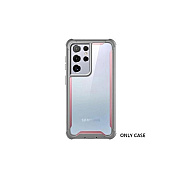 I Blason S21 Ultra Ares Clear Rugged Case-pink (S21ULTARESPIN)