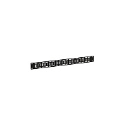 Uncommonx 1u Flat Cable Lacing Panel (1903100101U)