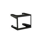 Uncommonx 8u 18in Deep Open Frame Wall Rack (1915350008U)