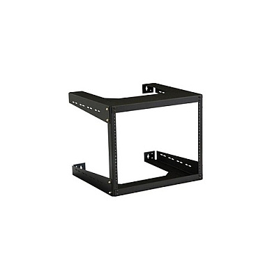 Uncommonx 8u 18in Deep Open Frame Wall Rack (1915350008U)