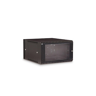 Uncommonx 6u Swing Wall Mount Cabinet - Glass Door (3130300106U)