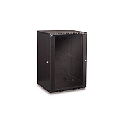 Uncommonx 18u Linier Wall Mount Cabinet Glass Door (3140300118U)