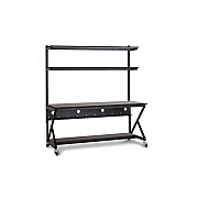 Uncommonx 72in 100 Series Lan Station - Mahogany (5000310472U)