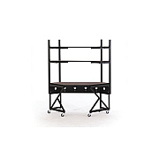 Uncommonx Performance Corner Lan Station Mahogany (50003104CRU)