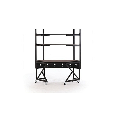 Uncommonx Performance Corner Lan Station Mahogany (50003104CRU)