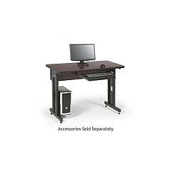 Uncommonx 48in W X 24in D Training Table - Mahogan (5500300424U)