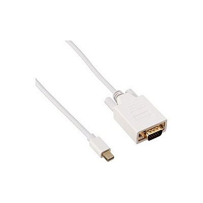 Uncommonx Mdp Male - Svga Male Cable, White, 6ft (MDPSVGA06FMM)