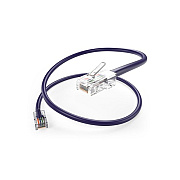 Uncommonx Core Cat6 Patch Cable No Boot Purple 4f (PC604FPUR)