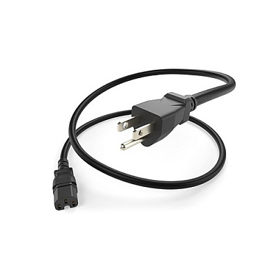 Uncommonx Power Cord 5-15p To C15 15amp Black 15ft (PWR515PC1515FBLK)