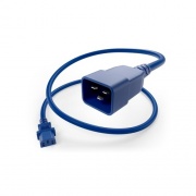 Uncommonx Power Cord C13 To C20, 15amp Blue, 5ft (PWCD-C13C20-15A-05F-BLU)