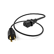 Uncommonx Power Cord L6-20p - C13 15amp Black 10ft (PWRL620PC1310FBK)