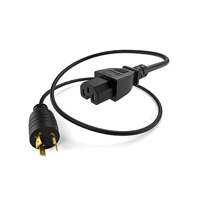 Uncommonx Power Cord L6-20p - C15 15amp Black 15ft (PWRL620PC1515FBK)