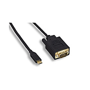 Uncommonx Usb Type C Male To Vga Male Cable 6ft (USBCVGA06F)