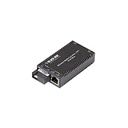 Black Box Fast Ethernet Media Converter 10/100-mbps Copper To 100-mbps Simplex Singlemode Fiber,1310/1550nm,2km,sc,gsa,taa (LHC042AR4)