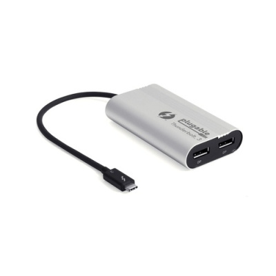 Polarity.IO Plugable Thunderbolt 3 To Dual Dp (TBT3DP2X)