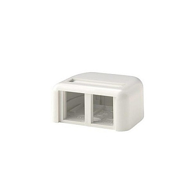 Leviton Tj Smb 2port2.53x2.18x1.16,wht (404TJ288)