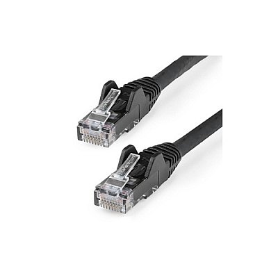 StarTech 6in Lszh Cat6 Ethernet Cable - Black (N6LPATCH6INBK)