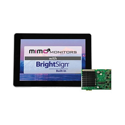 Mimo Monitors 10.1 Usb Touch Monitor With Poe; 10-point Pcap Touch W/leds; 1280x800 Ips Lcd; 350cd/m2; 800:1 Cr; Viewing Angles - 85/85/85/85; 75 X 75 Vesa; 1 Year (MBS1080CPOEL)