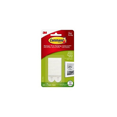 3M Command(tm) Medium Picture Hanging Strips (172014PKESBU)