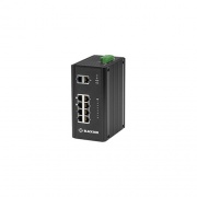 Black Box Gigabit Ethernet Extreme Temperature Poe+ Switch(8)10/100-mbps Copper Rj45 Poe+,(2)10/100/1000-mbps Copper Rj45 (LPH3100A)