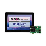 Mimo Monitors 10.1 Usb Touch Monitor With Poe; 10-point Pcap Touch; 1280x800 Ips Lcd; 350cd/m2; 800:1 Cr; Viewing Angles - 85/85/85/85; 75 X 75 Vesa; 1 Year Warrant (MBS1080C)