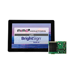 Mimo Monitors 10.1 Usb Touch Monitor With Poe; 10-point Pcap Touch; 1280x800 Ips Lcd; 350cd/m2; 800:1 Cr; Viewing Angles - 85/85/85/85; 75 X 75 Vesa; 1 Year Warrant (MBS1080C)