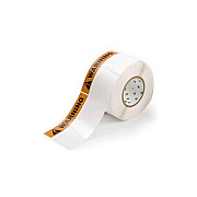 Bridgetek Solutions 3in Core Series Warning Label 6in X 4in (THTEL254831WA)
