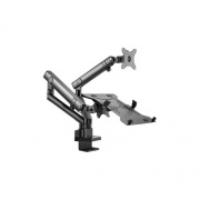 SIIG Monitor Arm Mount With Laptop Holder (CE-MT2V12-S1)
