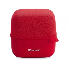 Verbatim Americas Wireless Cube Bluetooth Speaker Red (70225)