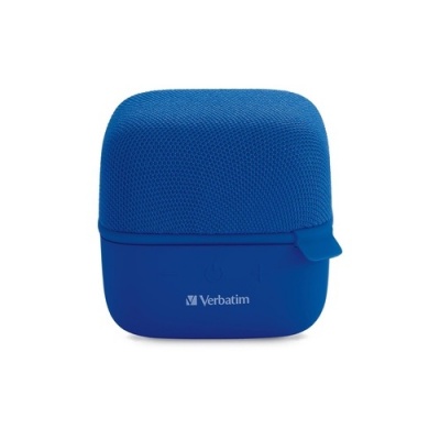 Verbatim Americas Wireless Cube Bluetooth Speaker Blue (70226)