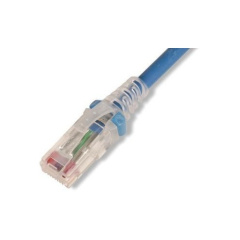 Accu-Tech Mod Cord, Cat6 Utp, 20ft, Blue Jkt, Clea (MC62006)