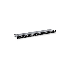 Trendnet 24 Port Cat6a Shielded Half-u Patch Panel (TCP24C6AHS)