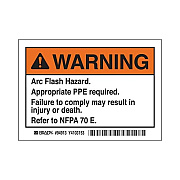 Bridgetek Solutions Arc Flash Warning (EL1)
