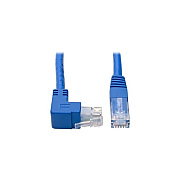 Tripp Lite Cat6 Patch Cable Up-angled M/m Blue 1ft (N204001BLUP)