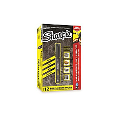 DYMO Sh Pro Fine O/s Black-12 Pack (2017818)