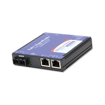 B+B Smartworx Poe+ Giga-minimc/lfpt, 2tx/sx- Mm850-sc (IMC390MM)