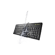Global I-rocks Washable Usb Keyboard Black (IRK32WBK)
