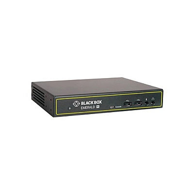 Black Box Kvm Extender Receiver With Virtual Machine Access - Dual-monitor, Poe, Dvi-d, V-usb 2.0, Audio, Gsa, Taa (EMD2002PERP)