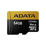 A-Data Adata 64gb Premier Micro Sdhc W/ Adaptor (AUSDX64GUII3CL10)