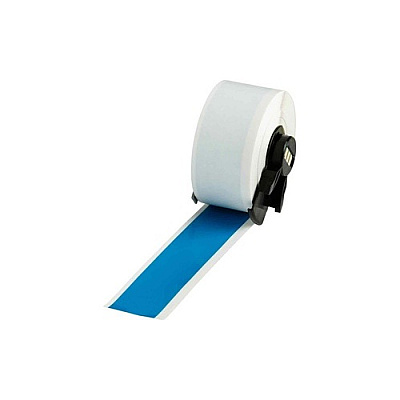 Bridgetek Solutions Label, 1in W X 50ft L, Blue (PTL42439BL)