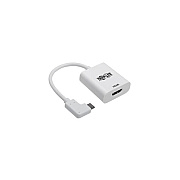 Tripp Lite Right-angle Usb C To Hdmi Adapter Cable (U44406NHD4KRA)