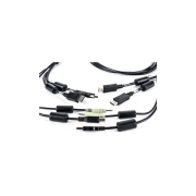 Vertiv Cable, 2-displayport/1-usb/1-audio, 6ft (CBL0106)