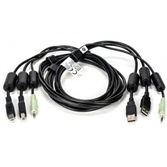 Vertiv Cable Assy, 2-usb/1-audio, 6ft (CBL0132)