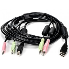 Vertiv Cable Assy, 1-usb/2-audio, 6ft (CBL0134)