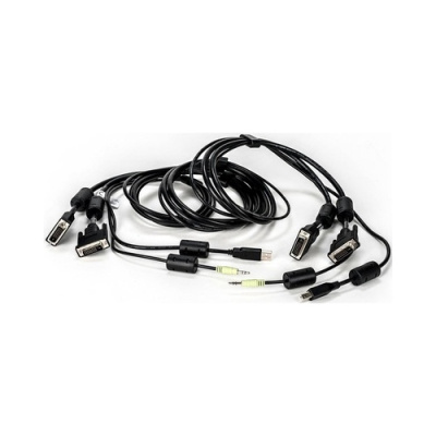 Vertiv Cable, 2-dvi-d/1-usb/1-aud, 6ft (CBL0152)