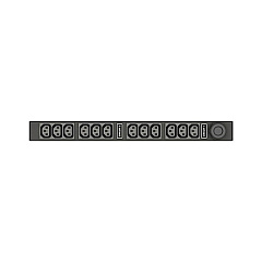 Vertiv Pdu Basc,horz,30a,208v,(12)c13 (VP9571A)